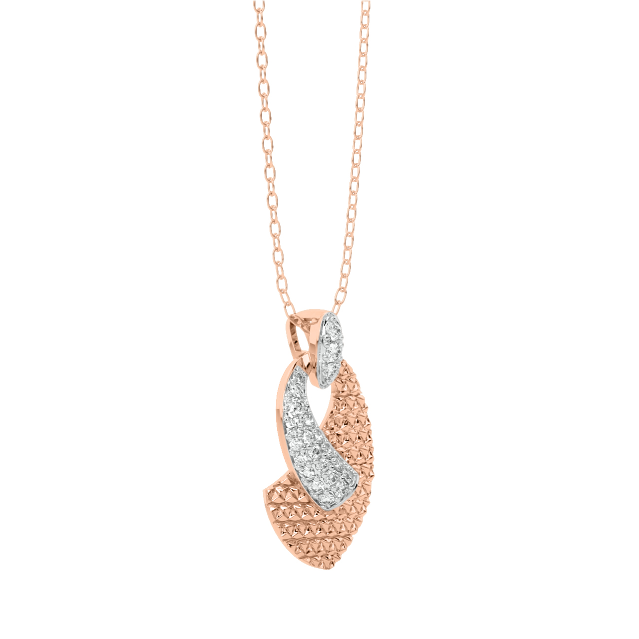 Austin Round Diamond Pendant